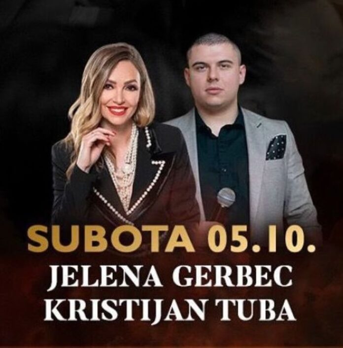 Kristijan Tuba i Jelena Gerbec zapaliće atmosferu 5. oktobra u Klubu narodnjaka